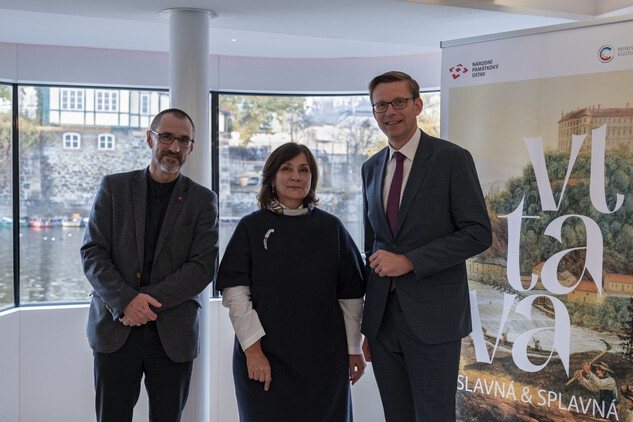 Tisková konference k projektu VLTAVA slavná a splavná
