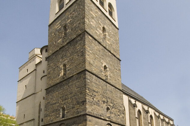 Kostel sv. Mořice před památkovou obnovou