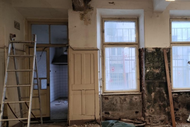 Fotografie před obnovou prostoru