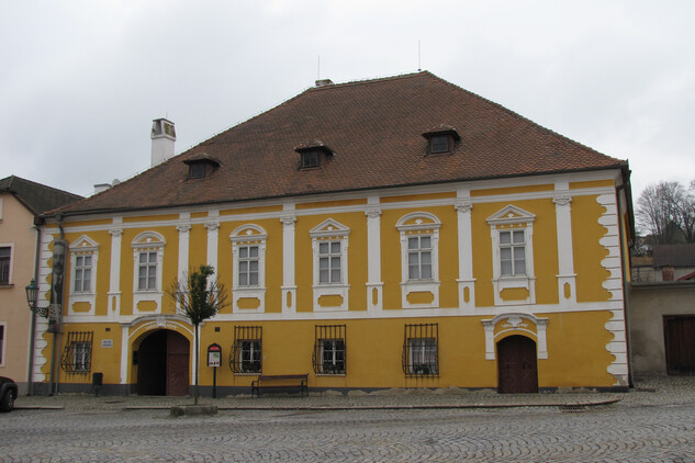 Brtnice, rodný dům Josefa Hoffmanna