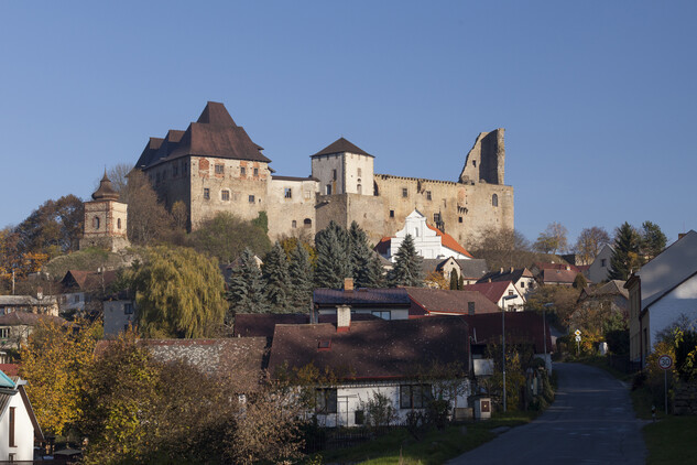 Hrad Lipnice, celkový pohled, autor: Viktor Mašát